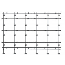 Каркас напольный для светодиодного экрана 5280х3240 мм. TEGAR LED-FRAME-F 5280х3240