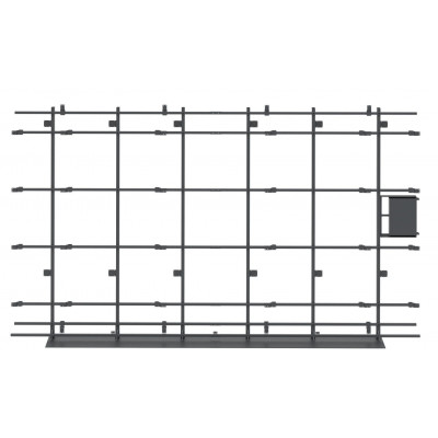 Каркас напольный для светодиодного экрана, 8х8 кабинетов. TEGAR LED-FRAME-F