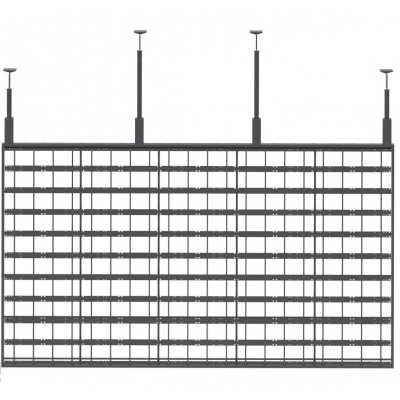 Каркас потолочный для светодиодного экрана 6000х3375мм. TEGAR LED-FRAME-C 6000x3375