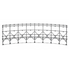 Каркас напольный для светодиодного экрана, радиусный, 16х6 кабинетов. TEGAR LED-FRAME-F-ARC 16х6