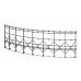 Каркас напольный для светодиодного экрана, радиусный, 16х6 кабинетов. TEGAR LED-FRAME-F-ARC 16х6