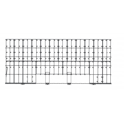 Каркас настенный для светодиодной видеостены 12х5 м. TEGAR LED-FRAME-W 12x5