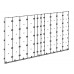 Каркас настенный для светодиодной видеостены 9500x5000мм. TEGAR LED-FRAME-W 9500x5000