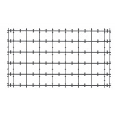 Каркас настенный для светодиодной видеостены 9600х5400 мм. TEGAR LED-FRAME-W 9600х5400