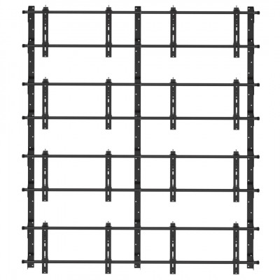 Каркас настенный для видеостены 2x4, откидного типа. TEGAR WMS-W-IT-2x4