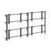 Каркас настенный для видеостены 2x2, откидного типа. TEGAR WMS-W-IT-2x2